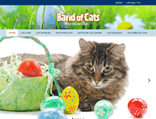 Tablet Screenshot of bandofcats.com